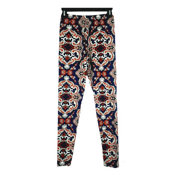 Legging Army Pants - Legging Army Women Slim Fit Leggings Soft Knit Geometric Print Size S/M